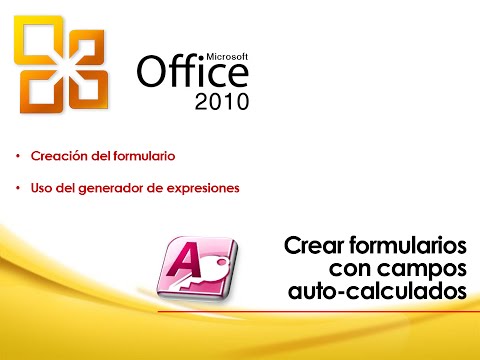 Crear formularios con campos auto calculados