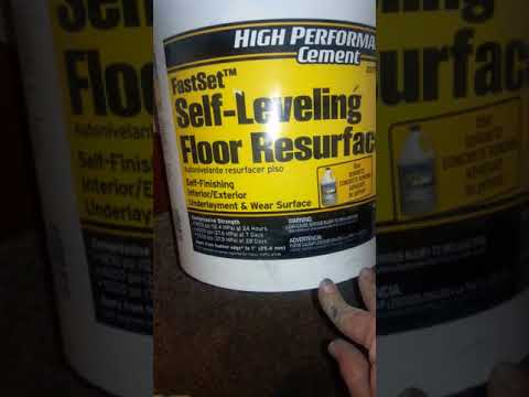 MAPE concrete floor leveler part 2