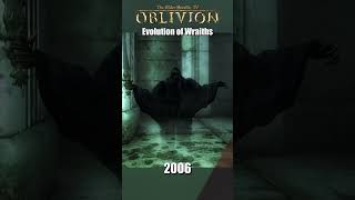 Evolution of Wraith #morrowind #elderscrolls #oblivion #oblivionremaster #skyrim
