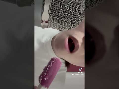 TikTokで撮ったやつ#asmr #asmrsounds #フルーツアイス棒