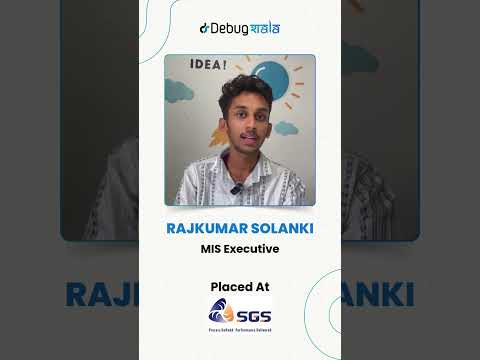 Another Fantastic Placement to Celebrate🎉| Indore | Debugshala | Placement Success