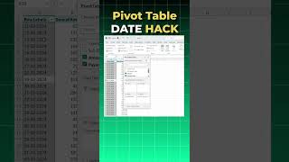 Fix Pivot Table Date Grouping in Excel | Show Year, Month & Quarter Instantly!