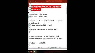 Servicenow UI policy interview questions