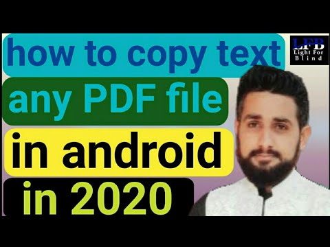 how to copy complete pdf book in android,how to convert pdf file into txt file on lftb channel.