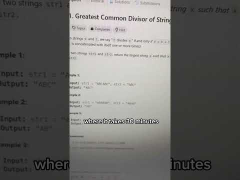 Why is Leetcode like this #leetcode #computerscience #softwareengineer #internship #impossible
