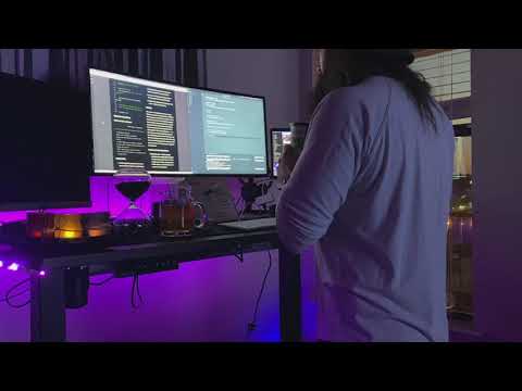 Study With Me - 1 hr 30 mins, no breaks 📚 🤖  lofi hip hop and house music 🎶