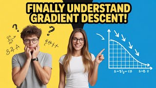 Gradient Descent Explained VISUALLY! 📉 (Finally Understand It)
