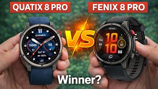 Garmin Fenix 8 Pro vs Garmin Quatix 8 Pro