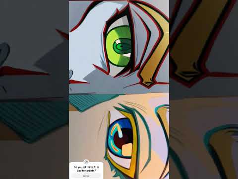 Eyes threw a multiverse #art #drawing #ai #cartoon #anime #music #eyes