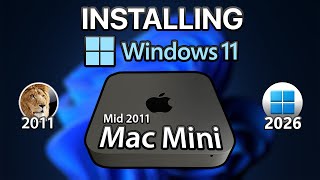 Windows 11 runs better than macOS? (Mac Mini 2011)