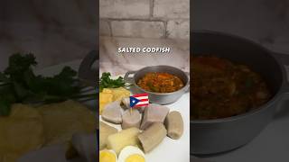 Puerto Rican-Style Salted Codfish #caribbeanfood #latinrecipes