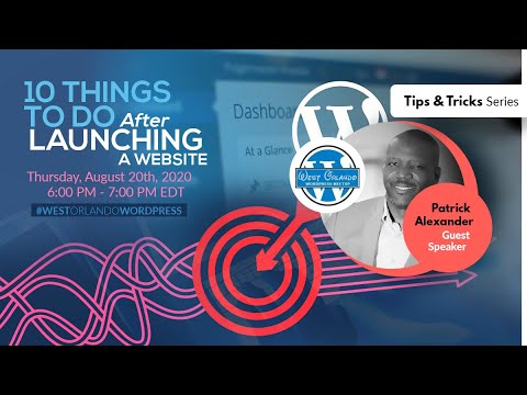 10 Things You Should Do After Launching a Website - Patrick Alexander
