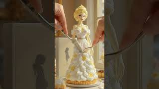 🍰😢She Was Too Beautiful to Eat…But I Did#ViralShorts #viral #viralvideo  #brainrot#ai #food #aivideo