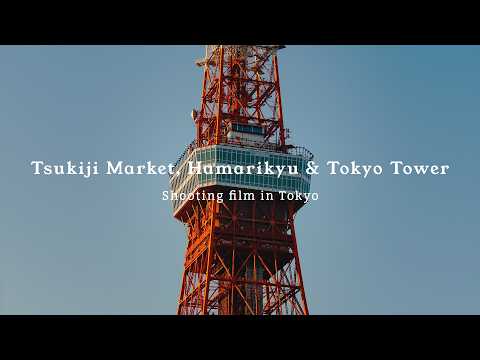 Tsukiji Market, Hamarikyu Gardens & Tokyo Tower | Shooting 800T in Tokyo