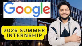 Google Internship 2026 for 2nd Year Students 😱 | Associate Software Developer Intern | The Aman Edge