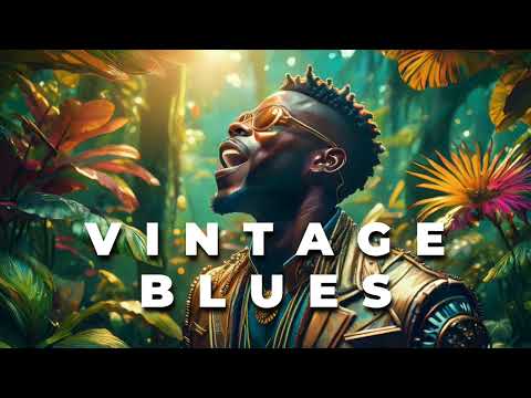 #1 Vintage Blues Music [🎙Raw Soulful Vocals ] Relaxing Night Escape l Retro Classics Style