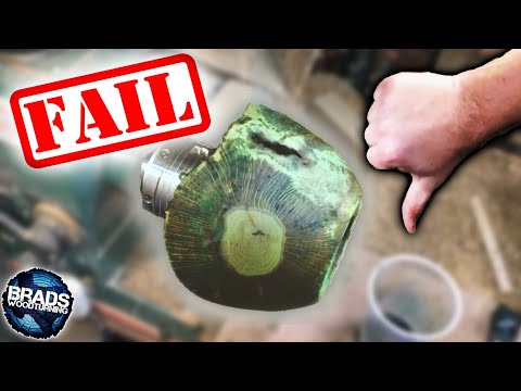 Woodturning Experiment Gone WRONG - How NOT to Dye a Wood Bowl