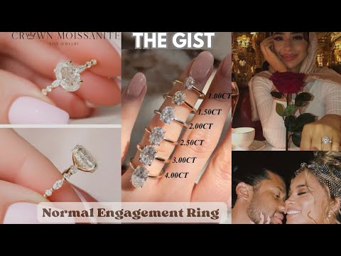 What exactly is a normal engagement ring? Do you own one? engagementring #labgrowndiamond