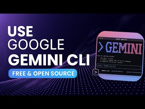 🔥 Google Gemini CLI Tutorial (Free & Open Source) | Install & Use Gemini in Terminal 2025