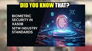 Biometric Security in XA50B Sets New Industry Standards #15