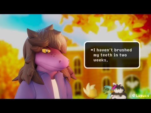 Susie Spills The Tea - [Deltarune 3D Animation]