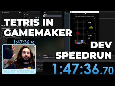 Making Tetris in GameMaker Full Dev Stream