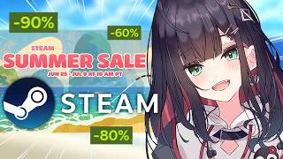 【Steam サマーセール】面白そうなゲームを探したい🎮️✨️【緋月ゆい/ネオポルテ】