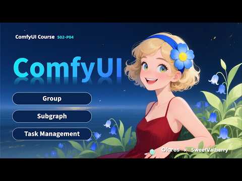 ComfyUI Workflow on Olares: Master Subgraphs & Grouping