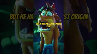 Crash Bandicoot’s SAD origin story #crashbandicoot #playstation #gametheory #gaming