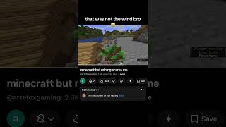 that was not the wind bro #minecraft #challenge #clips #meme #funny #viral #minecrafeme
