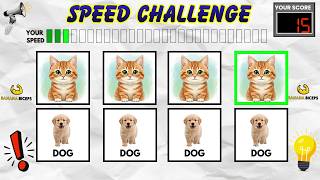 Slow to Fast Say The Word On Beat Speed Challenge | SPEED EDITION | Easy Medium Hard | Fast