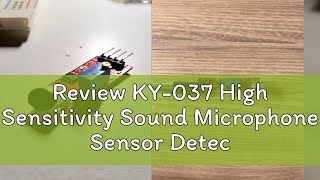 Review KY-037 High Sensitivity Sound Microphone Sensor Detection Module For Arduino AVR PIC