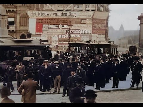 Restored Colorized Footage of Netherlands (1898-1899)