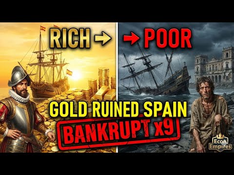 Why Spain Went Bankrupt 9 Times (While Owning Half the World)