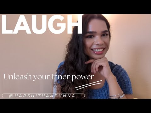 unleash the inner power of LAUGHTER 🤍
