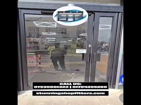 Elevate Accessibility: Stunning Shopfitter's Automatic Swing Doors