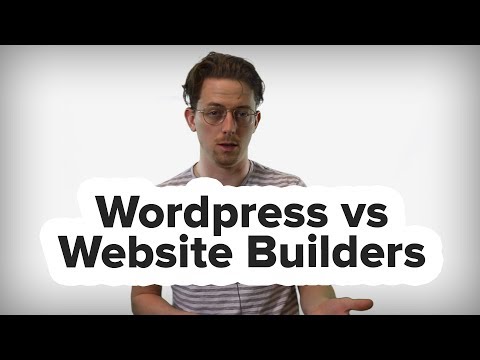 Wordpress vs Website Builders