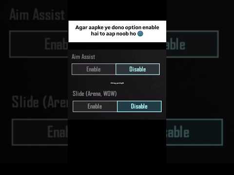 bgmi best settings | bgmi two settings | noob to pro settings aim assist enable rakhe ya disable