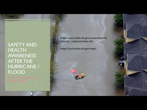 Safety and Health Hazards From Hurricane Aftermath