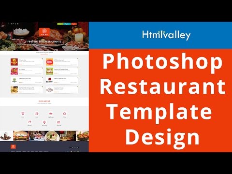 Photoshop Tutorial Restaurant Template Design (four)