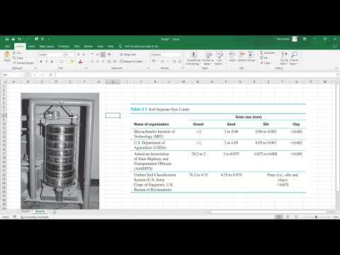 Sieve Analysis / Analisis Ayakan
