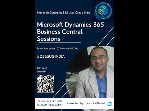 Session #11 #d365ugindia Sales Process in Microsoft Dynamics 365 Business Central Series Session 2