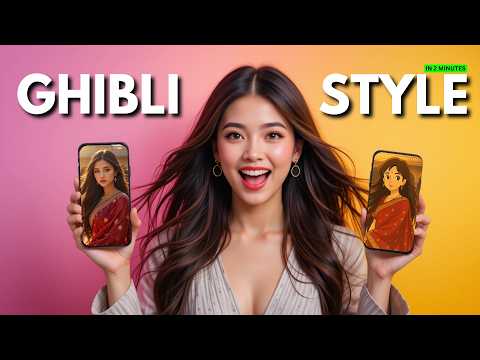 How To Turn Photos Into Studio Ghibli Style (Viral ChatGPT ) | Skylar Sharma #instagramtrending