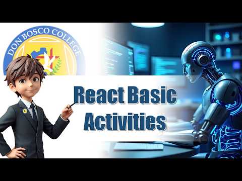 Creating React Activities using Node.js
