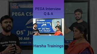PEGA Database Interview Question & Answer | Harsha Trainings