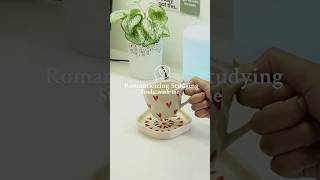 Romanticizing studying ❤️ 🎧 ☕️ #motivation #studymotivation #studying #study #romanticize #shorts