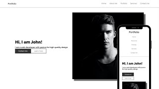 Build Responsive Website Using HTML5 & CSS3 From Scratch!