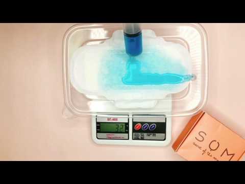 Korean Sanitary Pad Review #2 Whisper Pibu ae   Test 2