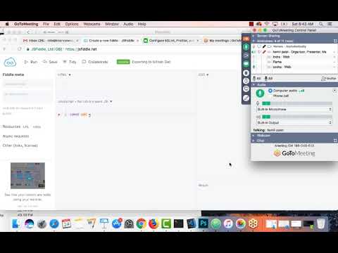 week7: Object Oriented JavaScript : React Intro