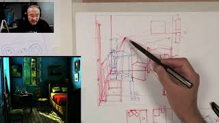 [How to reasonably incorporate characters into an indoor scene?②] #kimjunggi  #draw #sketch